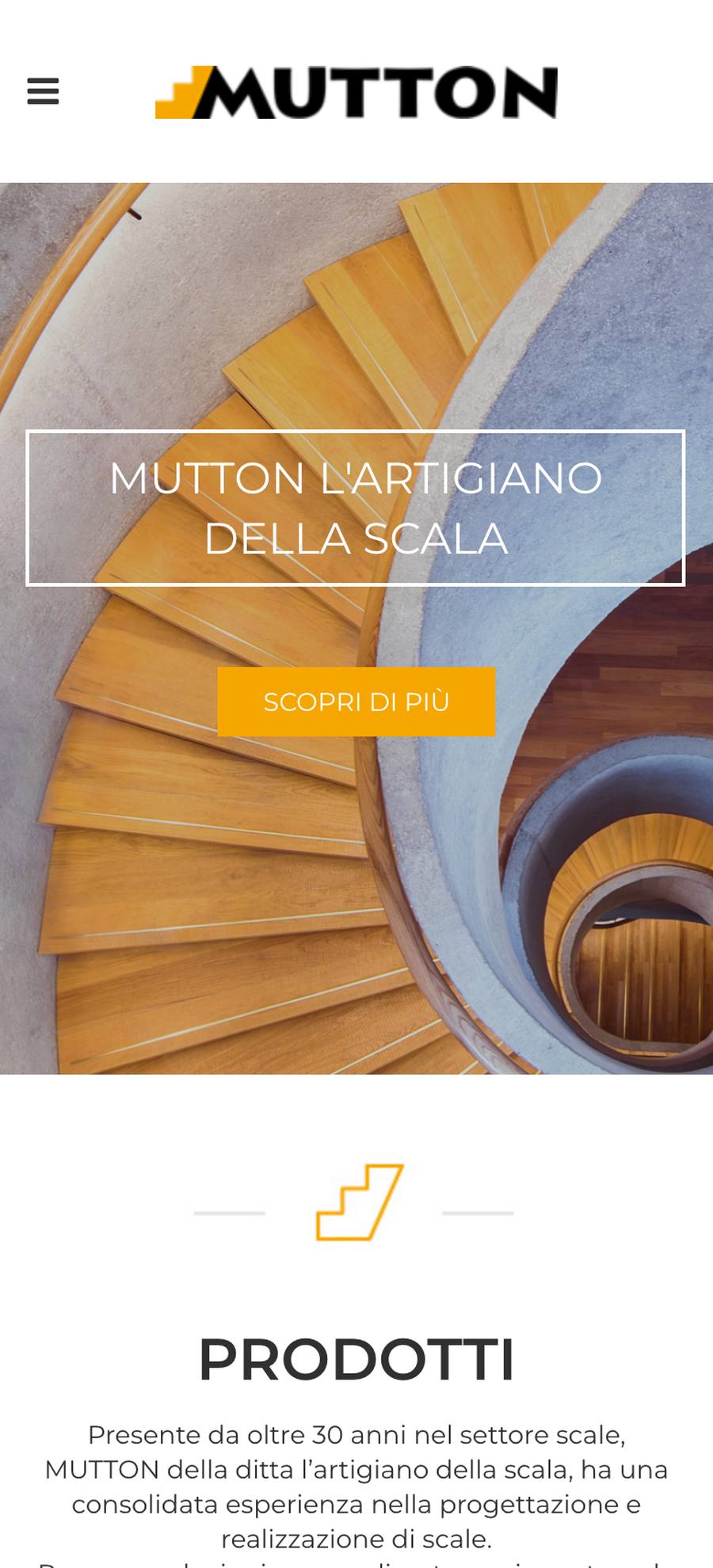 Mutton della Scala — Home (mobile), original